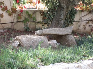 Stone seat