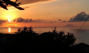 Stromboli sunset
