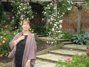 Dee in the Garsington Garden