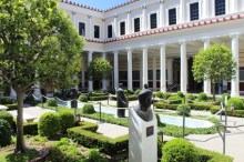 Getty Villa sculpture court