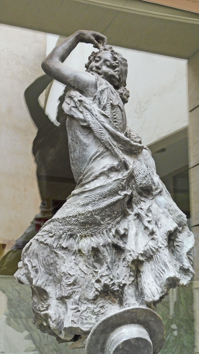 Flamenco Dancer - Mariano Benlliure sculptor